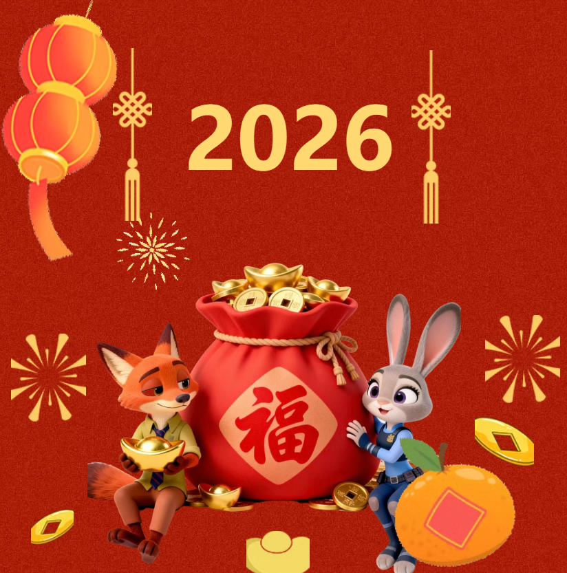 萌趣动物城  快乐迎元旦|庆元旦迎新年活动